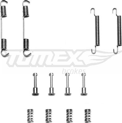 TOMEX brakes TX 40-11 - Комплектующие, барабанный тормозной механизм parts5.com