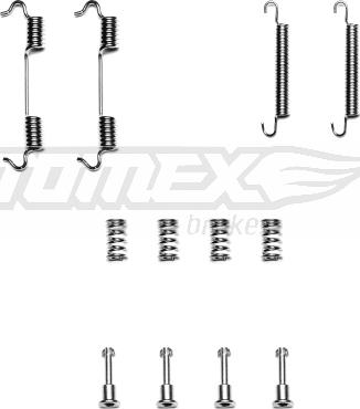 TOMEX brakes TX 40-24 - Комплектующие, барабанный тормозной механизм parts5.com