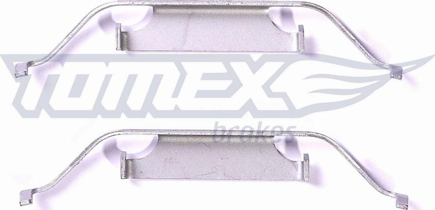 TOMEX brakes TX 43-93 - Комплектующие для колодок дискового тормоза parts5.com