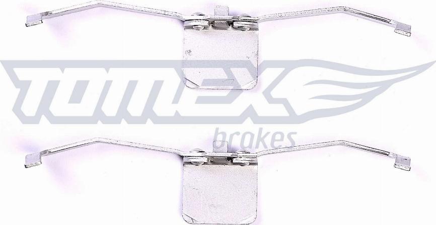 TOMEX brakes TX 43-40 - Комплектующие для колодок дискового тормоза parts5.com