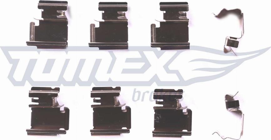 TOMEX brakes TX 43-01 - Комплектующие для колодок дискового тормоза parts5.com