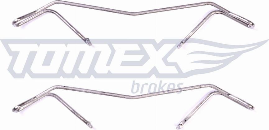 TOMEX brakes TX 43-07 - Комплектующие для колодок дискового тормоза parts5.com