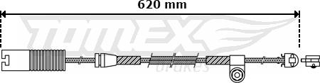 TOMEX brakes TX 30-32 - Сигнализатор, износ тормозных колодок parts5.com