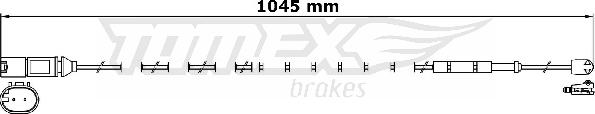 TOMEX brakes TX 31-28 - Сигнализатор, износ тормозных колодок parts5.com