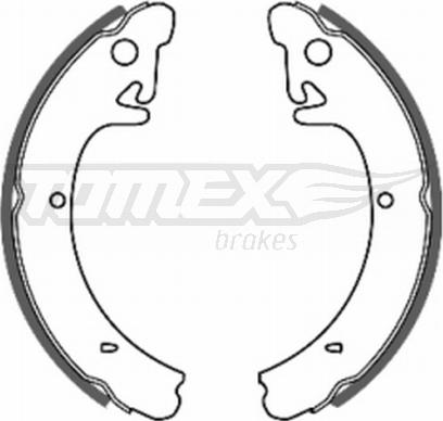 TOMEX brakes TX 20-09 - Комплект тормозных колодок, барабанные parts5.com