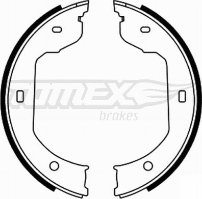 TOMEX brakes TX 21-90 - Комплект тормозных колодок, барабанные parts5.com