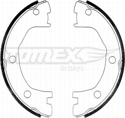 TOMEX brakes TX 21-41 - Комплект тормозных колодок, барабанные parts5.com