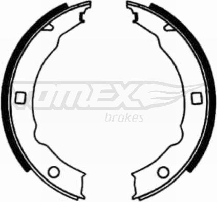 TOMEX brakes TX 21-79 - Комплект тормозных колодок, барабанные parts5.com