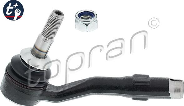 Topran 500 923 - Наконечник рулевой тяги, шарнир parts5.com