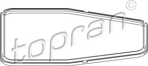 Topran 500 781 - Прокладка, масляный поддон автоматической коробки передач parts5.com