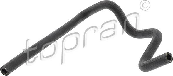 Topran 501 572 - Шланг радиатора parts5.com