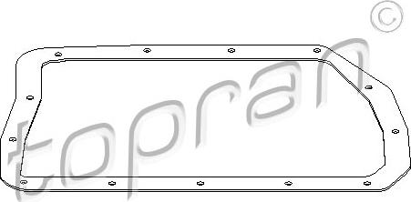 Topran 501 746 - Прокладка, масляный поддон автоматической коробки передач parts5.com