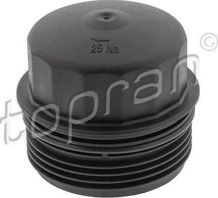 Topran 503 474 - Крышка, корпус масляного фильтра parts5.com