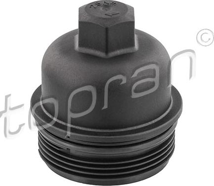 Topran 503 637 - Крышка, корпус масляного фильтра parts5.com