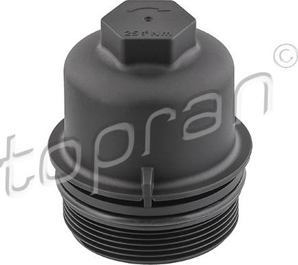 Topran 503 877 - Крышка, корпус масляного фильтра parts5.com