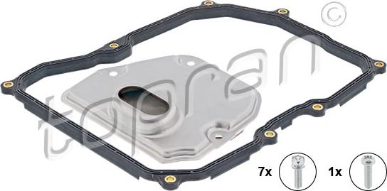 Topran 502 755 - Гидрофильтр, автоматическая коробка передач parts5.com