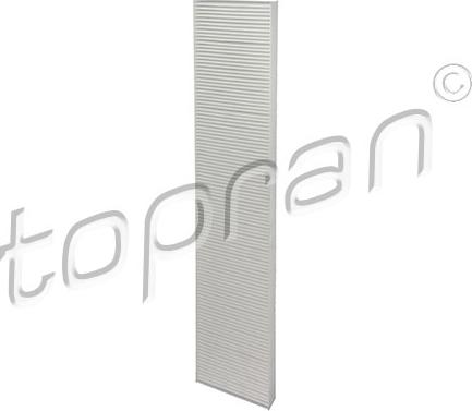 Topran 104 121 - Фильтр воздуха в салоне parts5.com