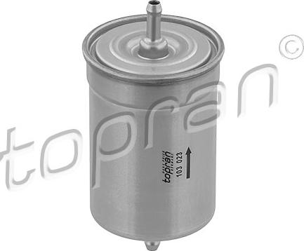 Topran 103 023 - Fuel filter parts5.com