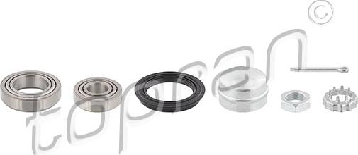 Topran 102 832 - Wheel hub, bearing Kit parts5.com