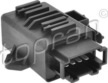 Topran 116 031 - Блок управления, подогрев сидений parts5.com