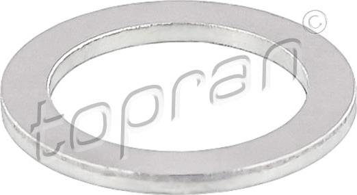 Topran 110 600 - Уплотнительное кольцо, резьбовая пробка маслосливного отверстия parts5.com