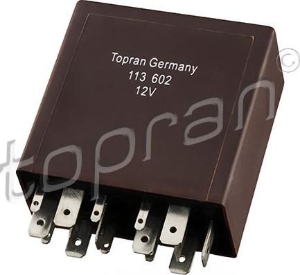 Topran 113 602 - Реле, интервал включения стеклоочистителя parts5.com