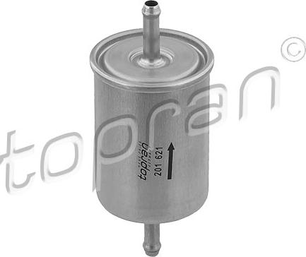 Topran 201 621 - Fuel filter parts5.com