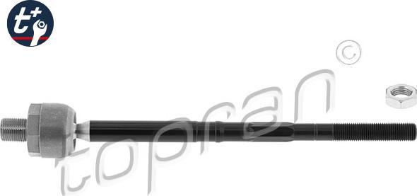 Topran 208 355 - Осевой шарнир, рулевая тяга parts5.com