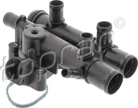 Topran 207 592 - Thermostat, coolant parts5.com