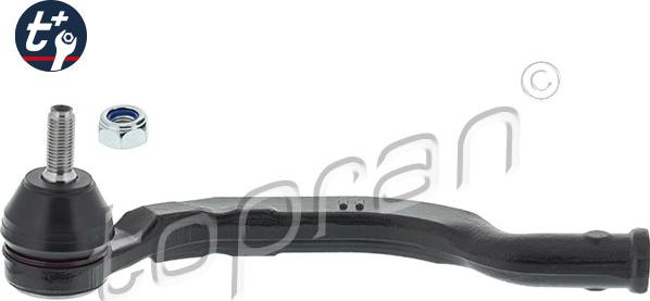 Topran 207 042 - Tie Rod End parts5.com