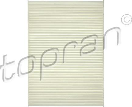 Topran 701 563 - Filter, interior air parts5.com