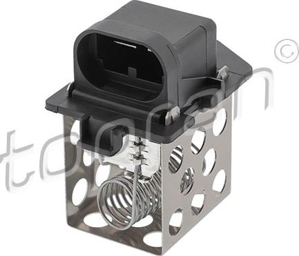 Topran 702 492 - Pre-resistor, electro motor radiator fan parts5.com