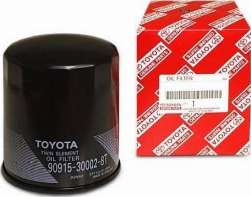 TOYOTA 90915-30002-8T - Filtro de aceite parts5.com