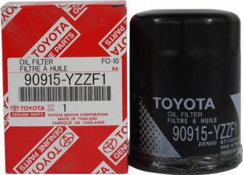 TOYOTA 90915YZZF1 - Filtro de aceite parts5.com