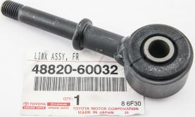 TOYOTA 48820-60032 - Тяга / стойка, стабилизатор parts5.com