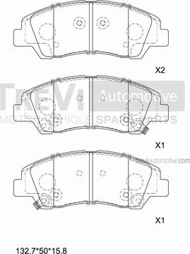 GEELY 4050047700 - Тормозные колодки, дисковые, комплект parts5.com