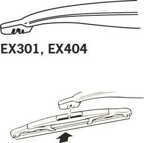 Trico EX301 - Wiper Blade parts5.com