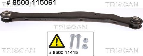 Triscan 8500 115061 - Тяга / стойка, подвеска колеса parts5.com