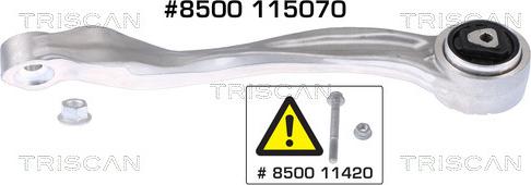 Triscan 8500 115070 - Рычаг подвески колеса parts5.com