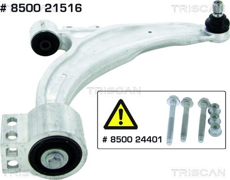 Triscan 8500 21516 - Рычаг подвески колеса parts5.com