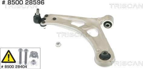 Triscan 8500 28596 - Рычаг подвески колеса parts5.com