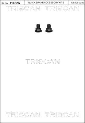 Triscan 8105 116003 - Комплект болтов, тормозной диск parts5.com