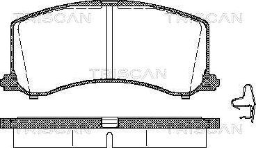 FORMA 646 - Тормозные колодки, дисковые, комплект parts5.com