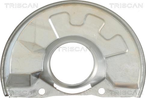 Triscan 8125 27104 - Отражатель, защита, тормозной диск parts5.com