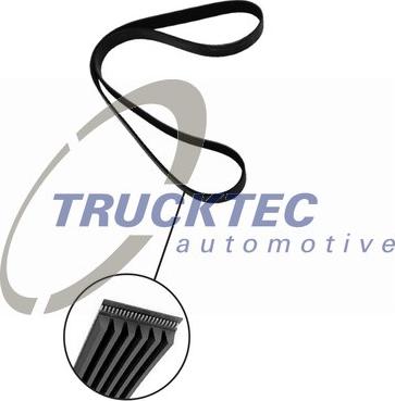 Trucktec Automotive 07.19.128 - V-Ribbed Belt parts5.com