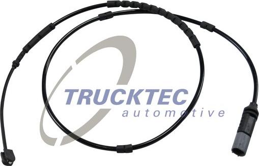 Trucktec Automotive 08.34.186 - Сигнализатор, износ тормозных колодок parts5.com