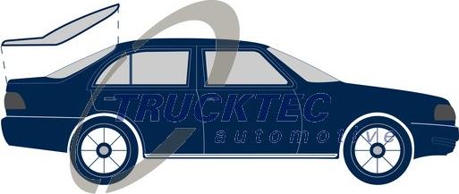 Trucktec Automotive 02.53.060 - Прокладка, задняя дверь багажника / помещения для груза parts5.com