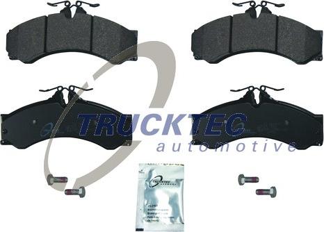 Trucktec Automotive 02.35.083 - Тормозные колодки, дисковые, комплект parts5.com