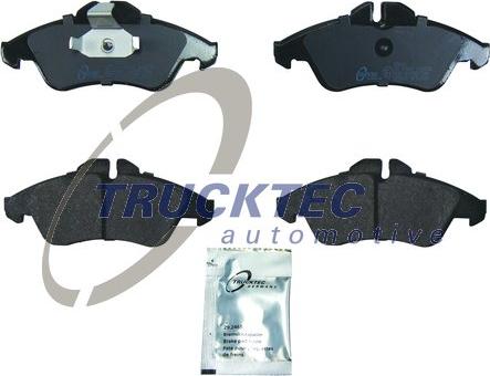 Trucktec Automotive 02.35.082 - Тормозные колодки, дисковые, комплект parts5.com