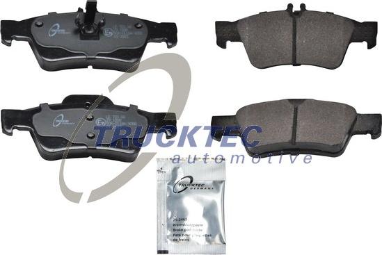 Trucktec Automotive 02.35.115 - Тормозные колодки, дисковые, комплект parts5.com